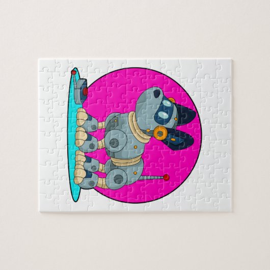 Puzzle Chien comme robot (Horizontal)
