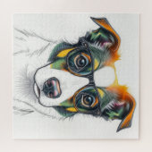 Puzzle Chien Cool avec Lunettes de Soleil (Horizontal)