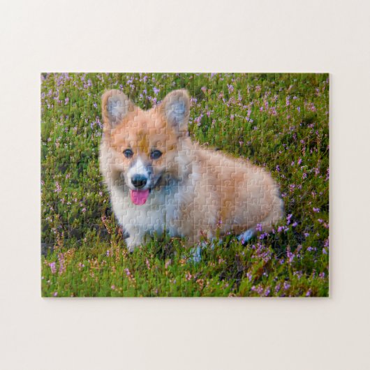 Puzzle Chien Corgi. (Horizontal)