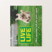 Puzzle Chien Courant Dans Le Jardin (Vertical)