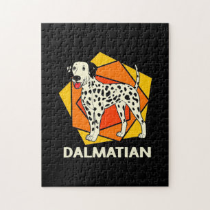 Puzzle Chien dalmate coloré