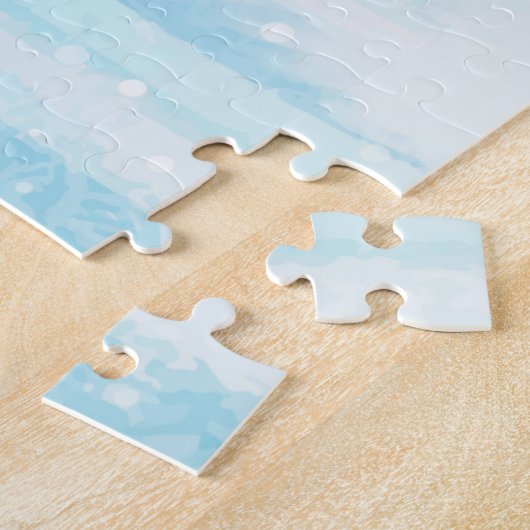 Puzzle Chien dalmate en livraison de Noël Camion Neige (Côté)