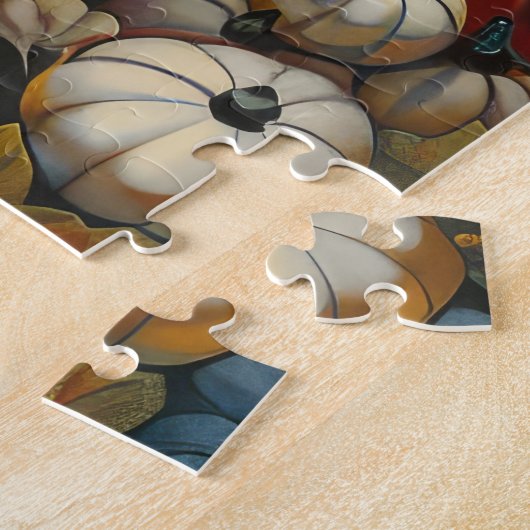 Puzzle Chien dalmate - Récolte d'automne Thanksgiving (Côté)