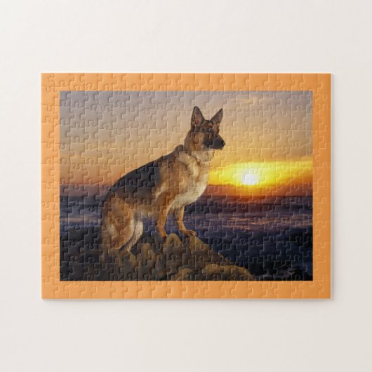 Puzzle Chien de berger allemand (Horizontal)