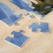Puzzle Chien de berger anatolien gardant une scène de nat (Côté)