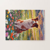 Puzzle Chien de berger Border Collie (Horizontal)