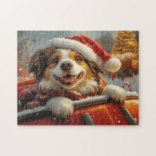 Puzzle Chien de berger d'Anatolie Montagnes russes Noël