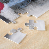 Puzzle Chien de Bichon Frise de Noël (Côté)