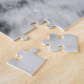 Puzzle Chien de Blue Heeler dans la neige (Côté)