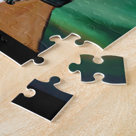 Puzzle Chien de boîte (Côté)