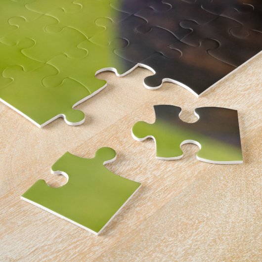 Puzzle Chien de boxe noir et blanc (Côté)