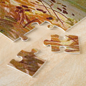 Puzzle Chien de chasse avec oiseau dans la bouche (Côté)
