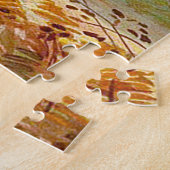 Puzzle Chien de chasse avec oiseau dans la bouche (Côté)