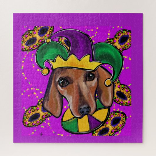 PUZZLE CHIEN DE CHIEN ROUGE (Vertical)