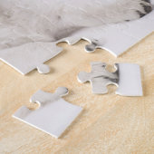 Puzzle Chien de chiot retraqueur de portraits personnalis (Côté)