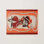 Puzzle chien de cowboy (Horizontal)