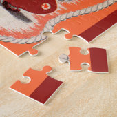 Puzzle chien de cowboy (Côté)