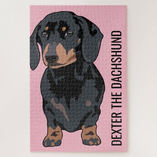 Puzzle Chien de Dachshund (Vertical)