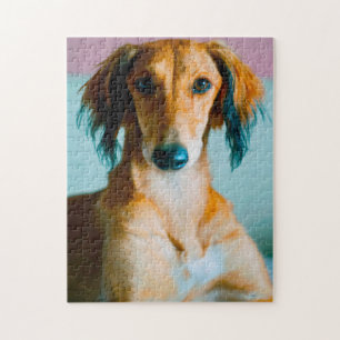 Puzzle Chien de Hound persan.