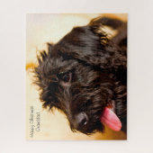 Puzzle Chien de Labradoodle. (Vertical)