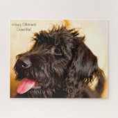 Puzzle Chien de Labradoodle. (Horizontal)