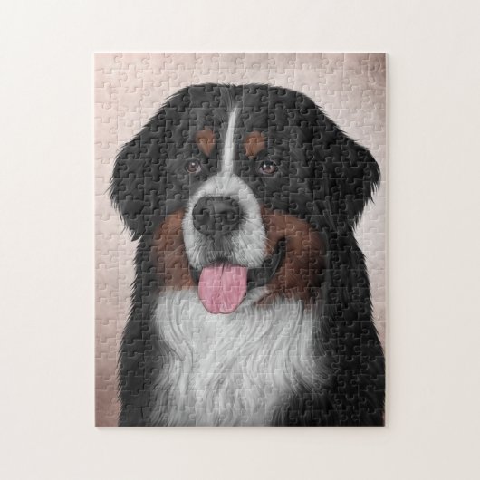 Puzzle Chien de montagne bernois (Vertical)