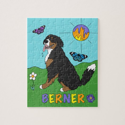 Puzzle Chien de montagne bernois (Vertical)