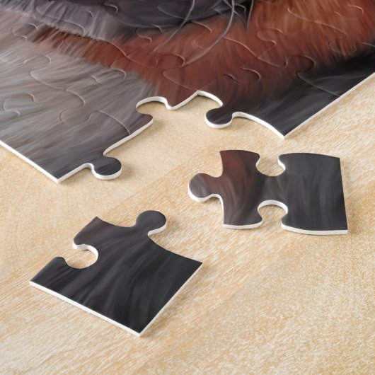 Puzzle Chien de montagne de Bernese (Côté)