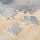 Puzzle Chien de mouton anglais dans Sledge Let it neige C (Côté)