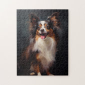 Puzzle Chien de Papillon (Vertical)