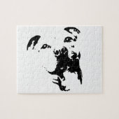 Puzzle Chien de Pitbull (Horizontal)