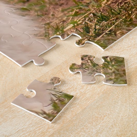 Puzzle Chien de Poméranie. (Côté)