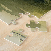 Puzzle Chien de Poméranie avec oeufs de Pâques vacances (Côté)