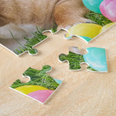 Puzzle Chien de printemps de Pâques (Côté)