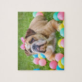 Puzzle Chien de printemps de Pâques (Vertical)