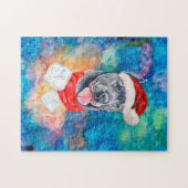 Puzzle Chien de race Cane Corso Noël (Horizontal)