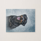 Puzzle Chien de rottweiler (Horizontal)