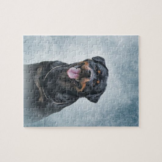 Puzzle Chien de rottweiler (Horizontal)