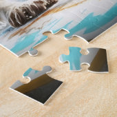 Puzzle Chien de surf (Côté)