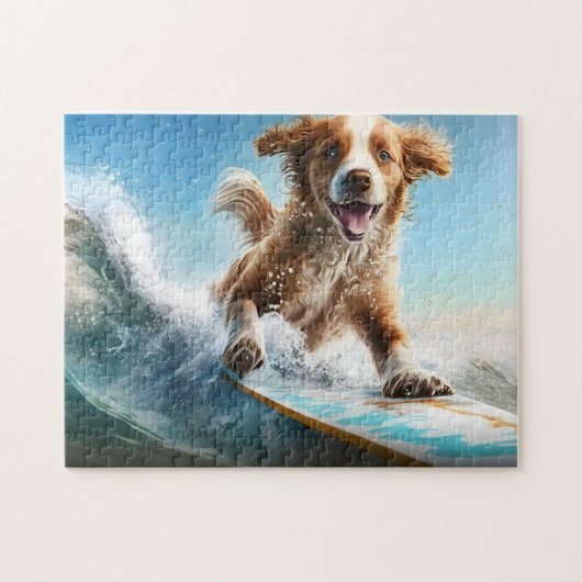 Puzzle Chien de surf (Horizontal)
