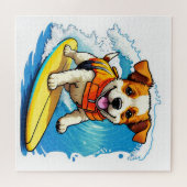 Puzzle Chien de surf (Horizontal)