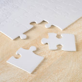 Puzzle Chien de taille grise en noir et blanc (Côté)