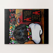 Puzzle Chien de Terre-Neuve (Horizontal)