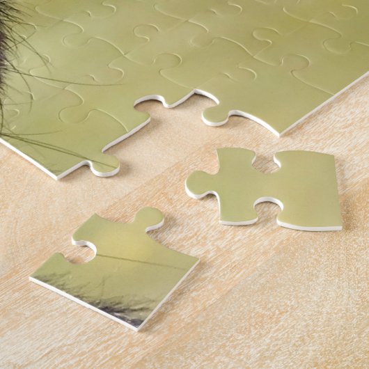 Puzzle Chien de Terre-Neuve. (Côté)