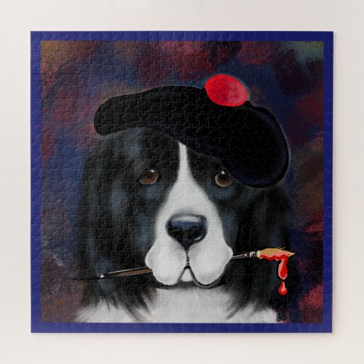Puzzle Chien de Terre-Neuve (Horizontal)