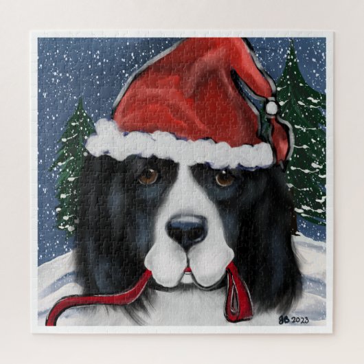 Puzzle Chien de Terre-Neuve (Vertical)