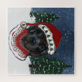 Puzzle Chien de Terre-Neuve   (Horizontal)