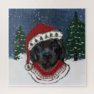 Puzzle Chien de Terre-Neuve  