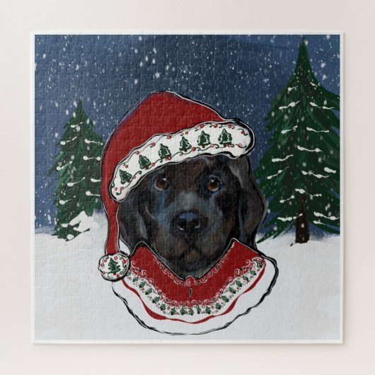 Puzzle Chien de Terre-Neuve   (Vertical)