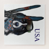 PUZZLE CHIEN DE TERRE-NEUVE  (Horizontal)